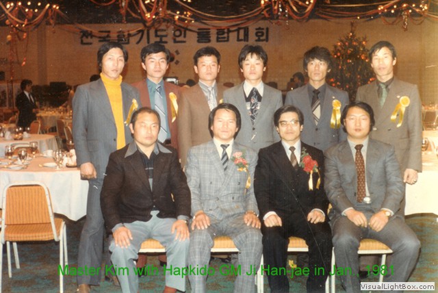 GM Ji Han Jae with Master Kim